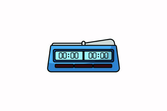 Game Clock Chess Sport Icon Review for Graphics & Icons Projects