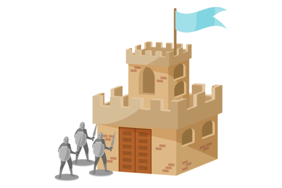 Medieval Castle Graphics & Illustrations Review