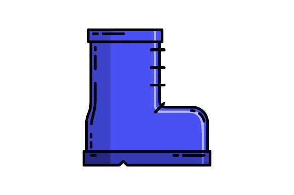 Video Game Icon, Boot: Crafts & Video Game Design Asset