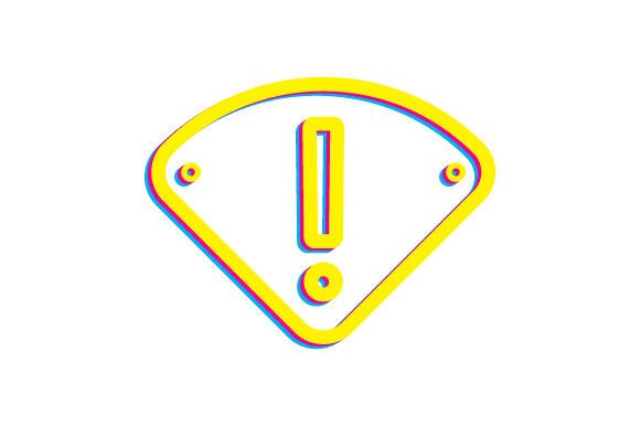 Video Game Icon, Exclamation Mark for Crafts & Video Games