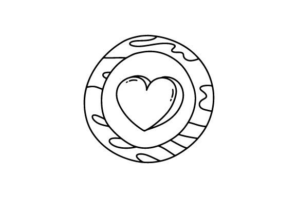Video Game Icon, Heart: For Crafts & Game Design