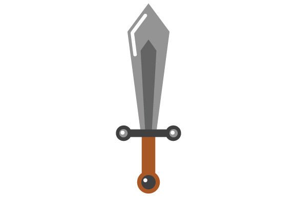 Video Game Sword Icon for Crafts & Games